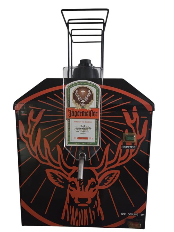 Jägermeistermaschine für 3 Flaschen