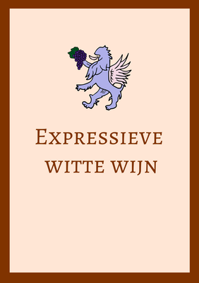 Expressieve witte wijn