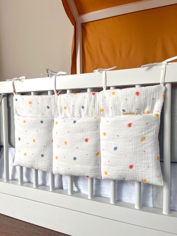 Organizador enguatado de muselina Sparkling