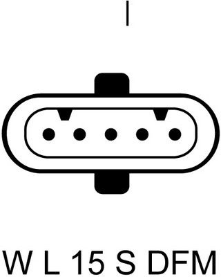 Alternator Scania   Mit. A004TR5491AT = Cargo 114753 = Bosch 0124655007 0986047820