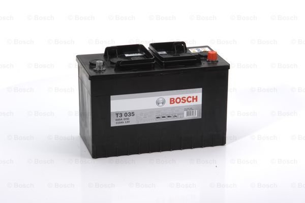 Start batterij Bosch 12V 110Ah 0092T30350 T3035/*Lood14.00