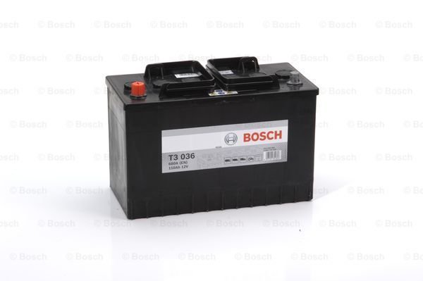 Start batterij Bosch 12V 110Ah 0092T30360 T3036/*Lood14.00