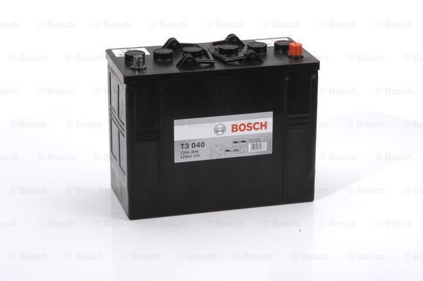 Start batterij Bosch 12V 125Ah 0092T30400 T3040/*Lood21.00