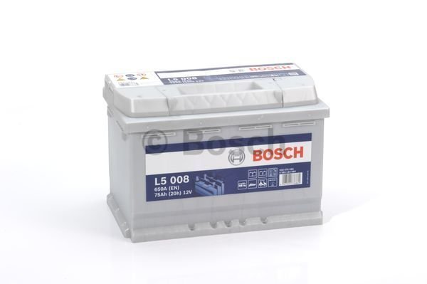 Halftractie  batterij Bosch 12V 75 Ah 0092L50080 L5008/*Lood7.50