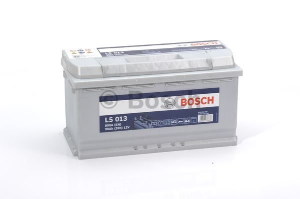 Halftractie batterij Bosch 12V 90 Ah 0092L50130 L5013/*Lood8.25