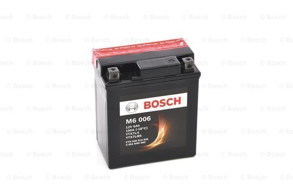 Start batterij Bosch 12V 6AH 0092M60060 M6006