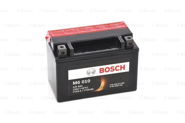Start batterij Bosch 12V 8AH 0092M60100 M6010