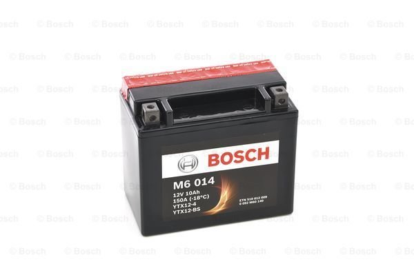 Start batterij Bosch 12V 10AH 0092M60140 M6014