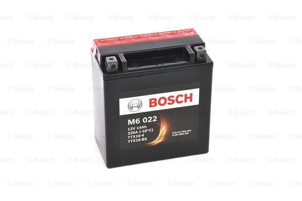 Start batterij Bosch 12V 14AH 0092M60220 M6022