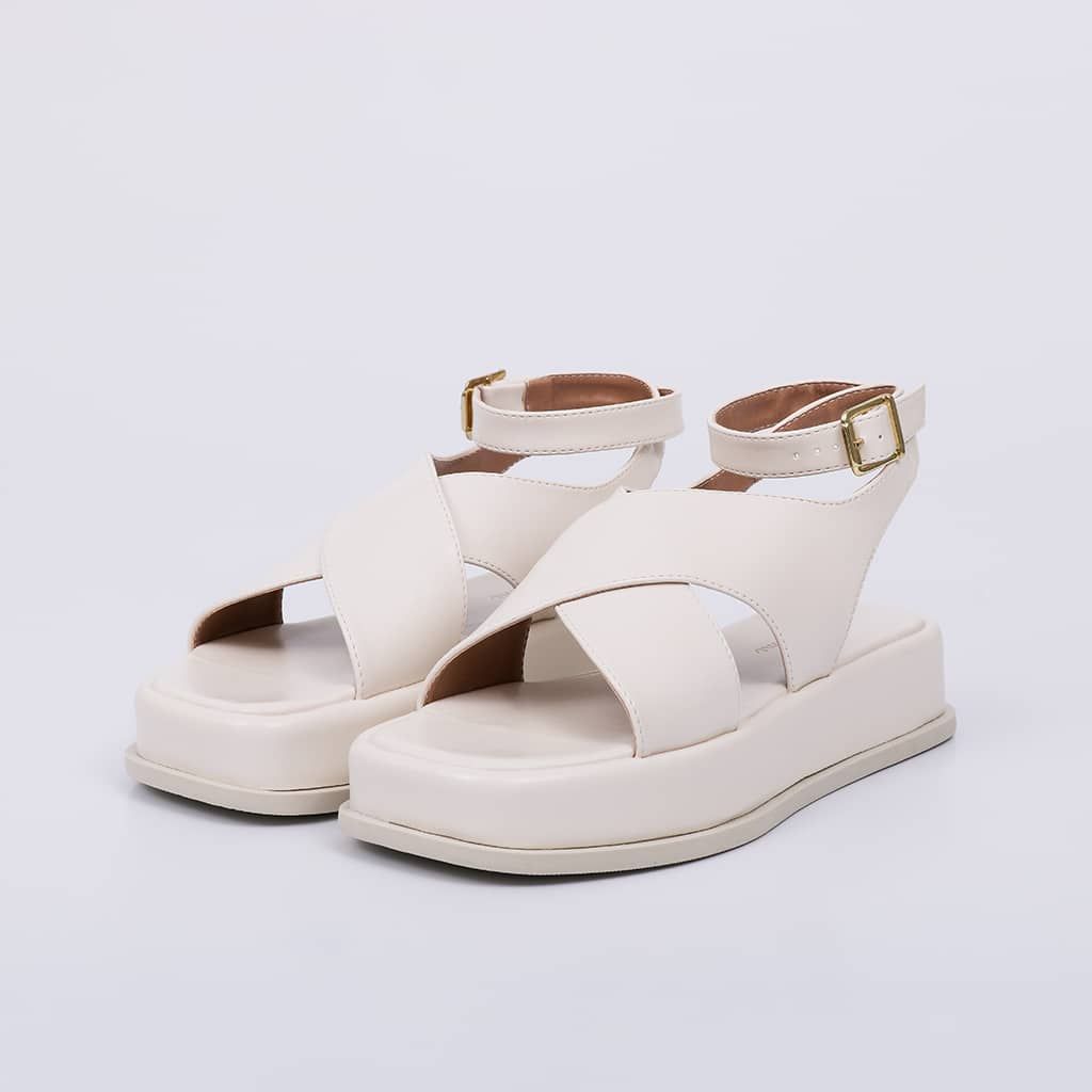 Califa - Crisscross Flatform Sandal
