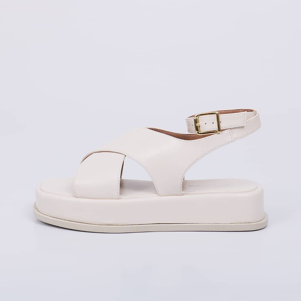 Califa - Crisscross Flatform Sandal