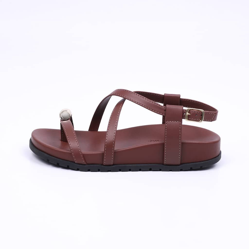Milan - Crisscross Flat Sandal