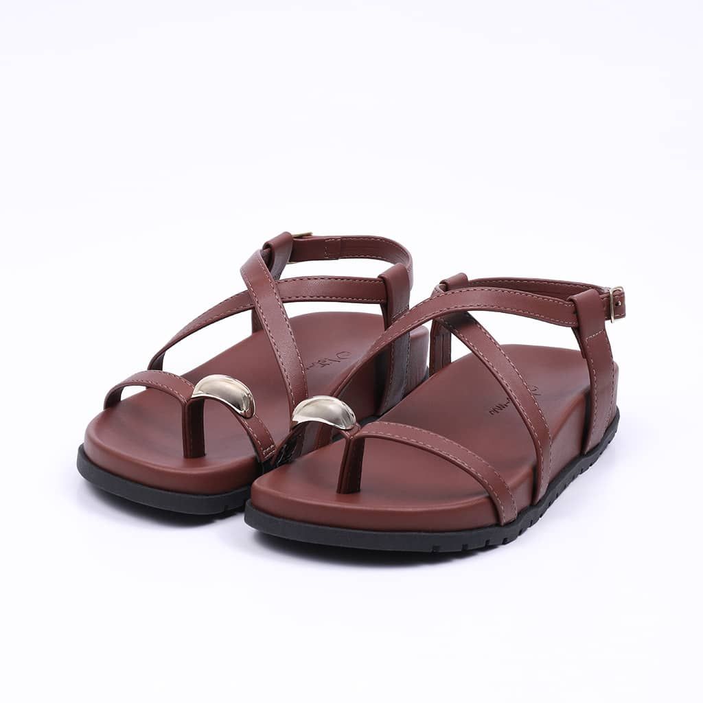 Milan - Crisscross Flat Sandal