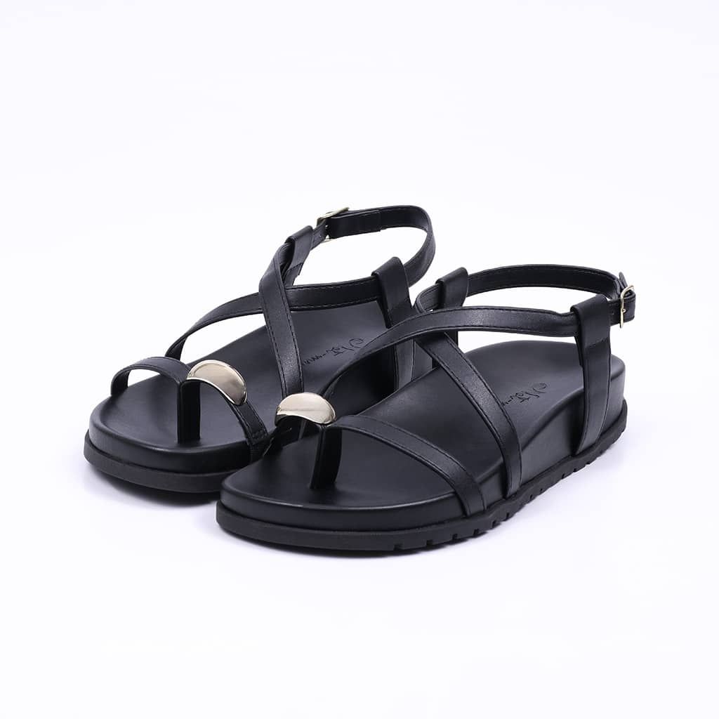 Milan - Crisscross Flat Sandal