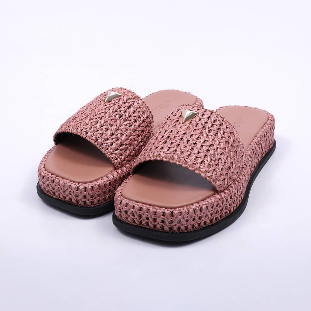 Capri - Woven Flatform Sandal