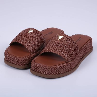 Capri - Woven Flatform Sandal