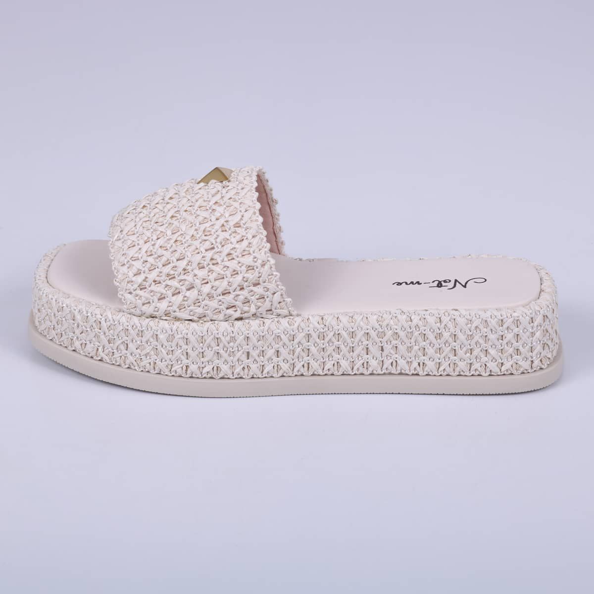 Capri - Woven Flatform Sandal