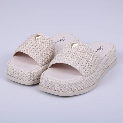 Capri - Woven Flatform Sandal