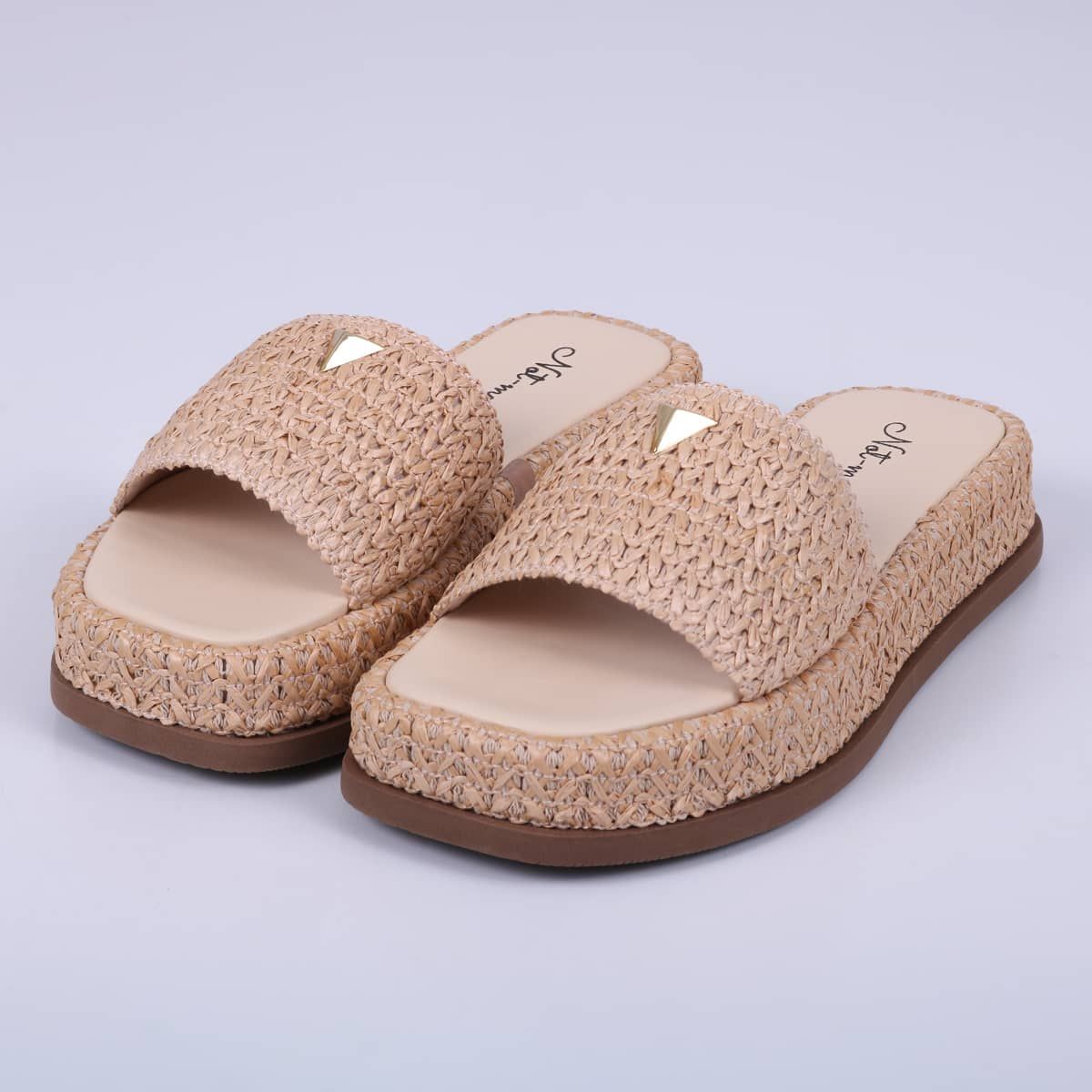 Capri - Woven Flatform Sandal