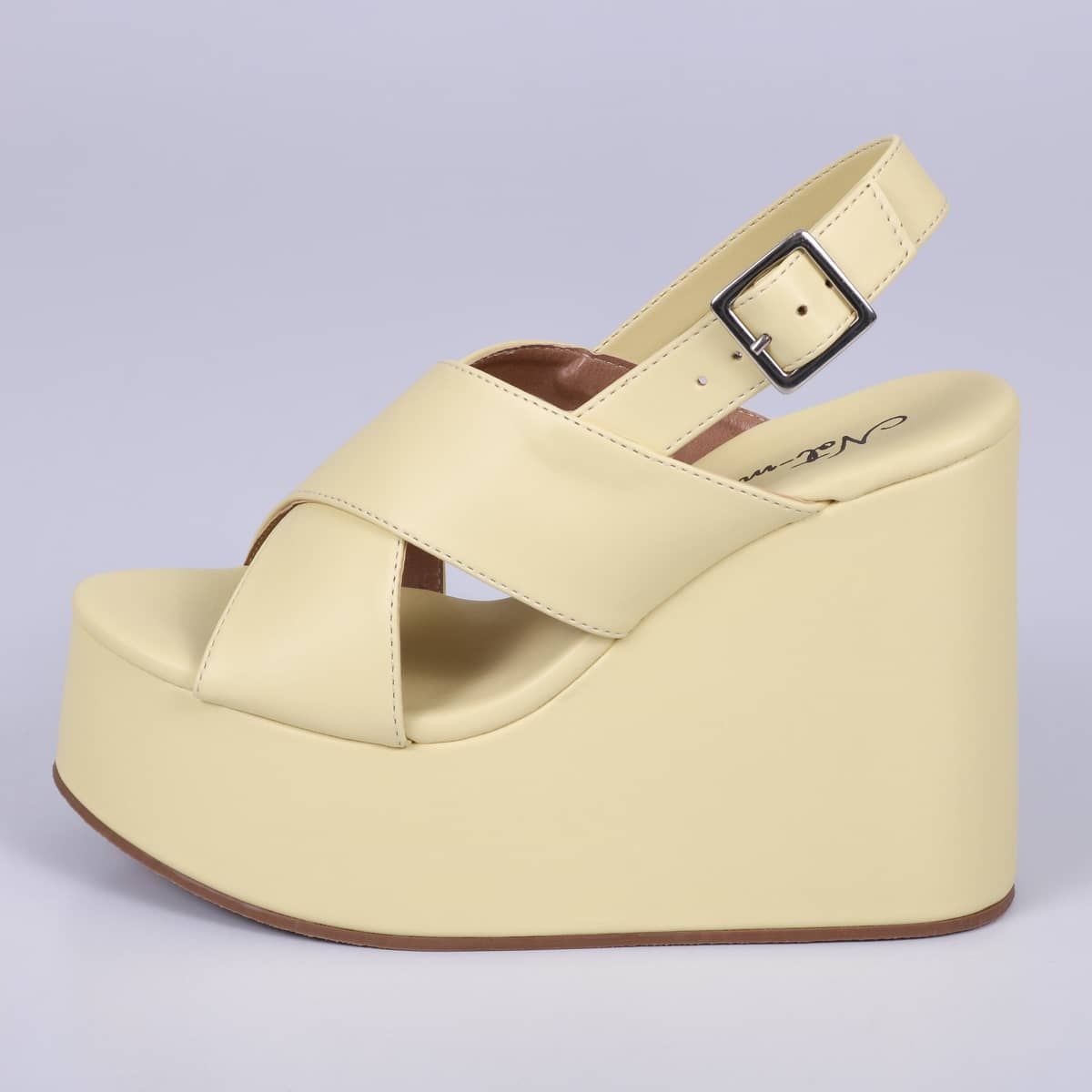 Atlanta - Crisscross Wedge Sandal