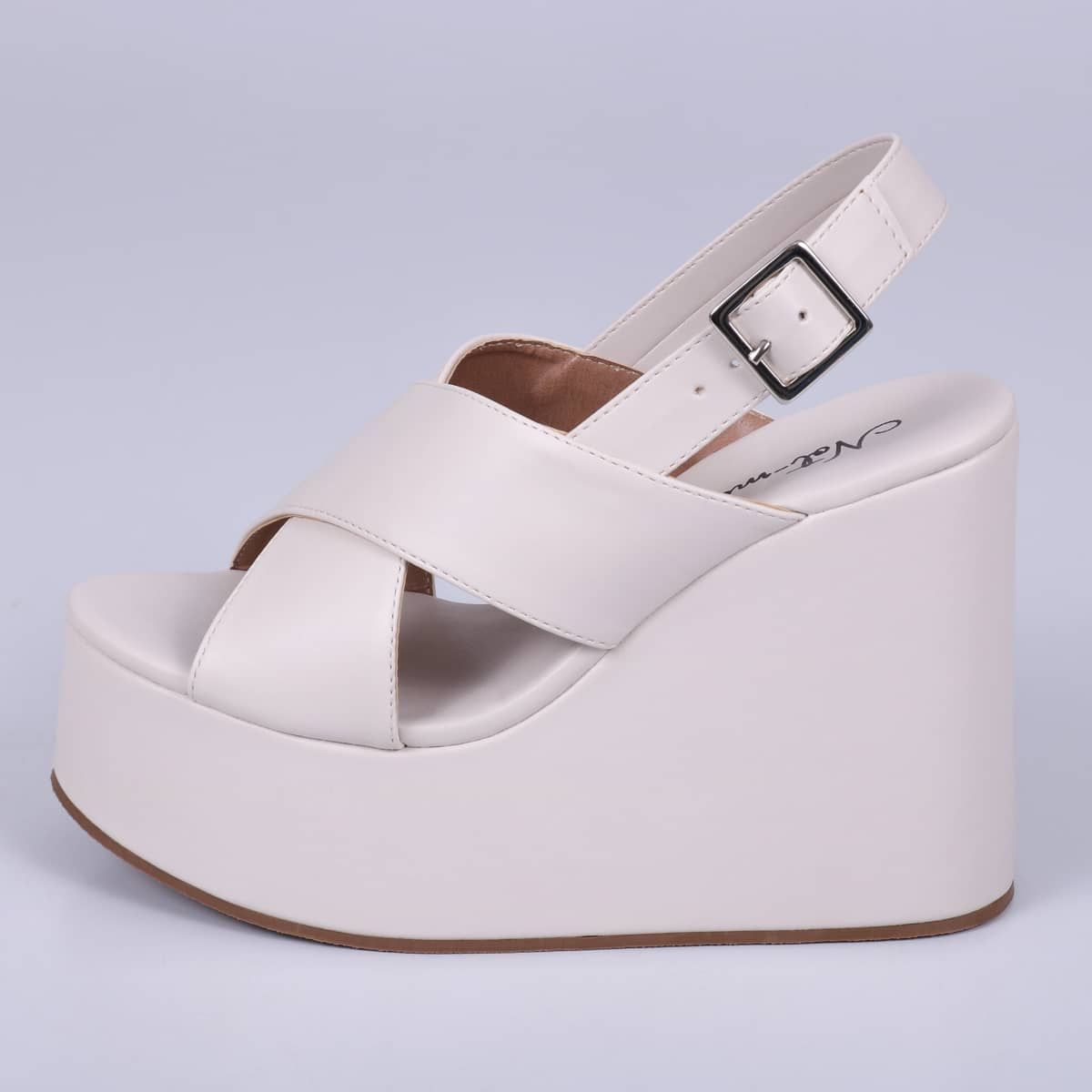Atlanta - Crisscross Wedge Sandal