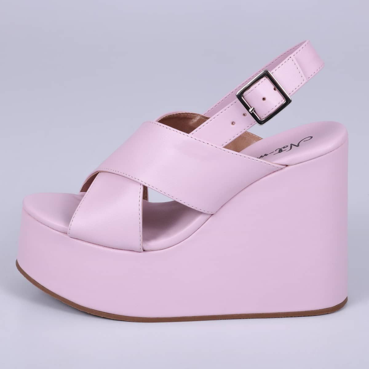 Atlanta - Crisscross Wedge Sandal