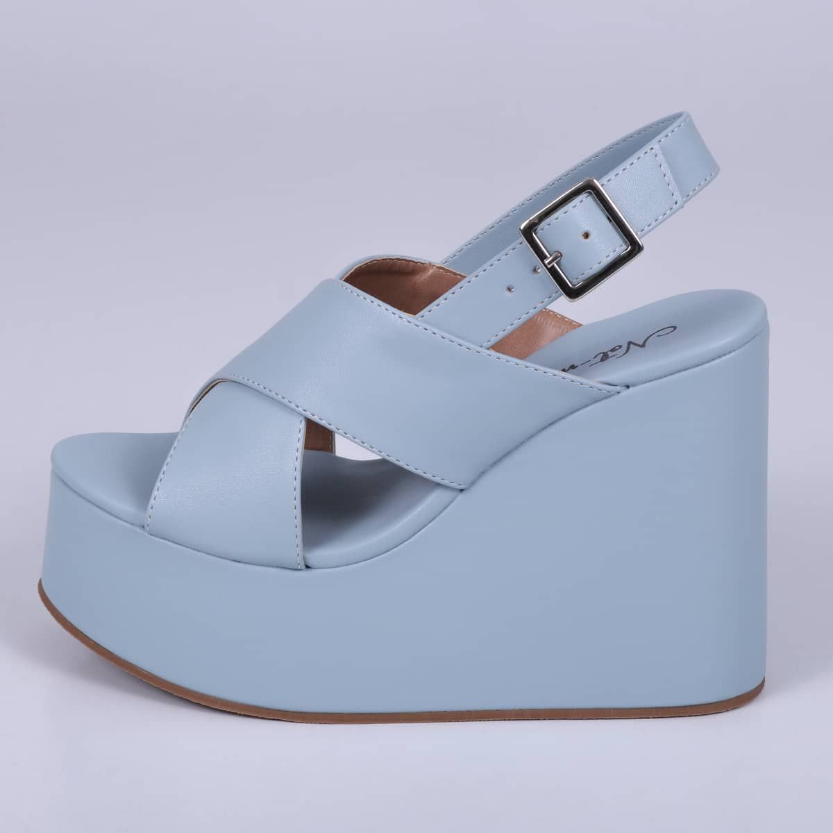 Atlanta - Crisscross Wedge Sandal