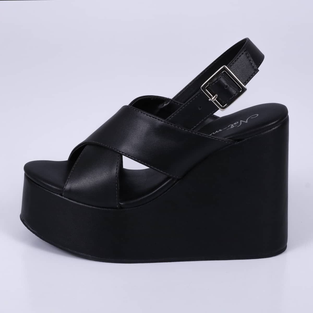 Atlanta - Crisscross Wedge Sandal