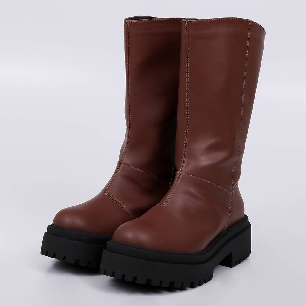 Leona - Lugged Bootie