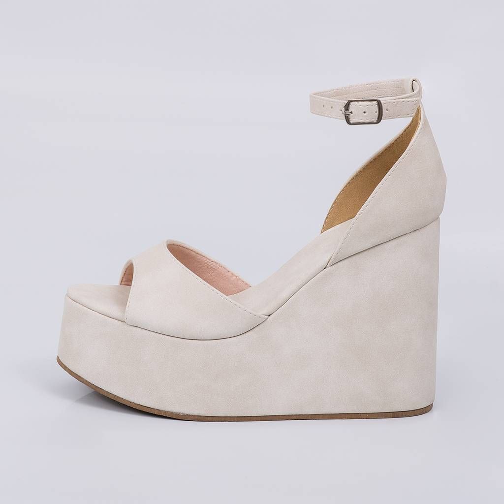 Tulum - Suede Wedge Sandal