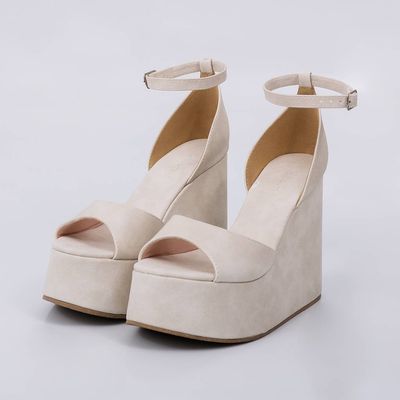 Tulum - Suede Wedge Sandal