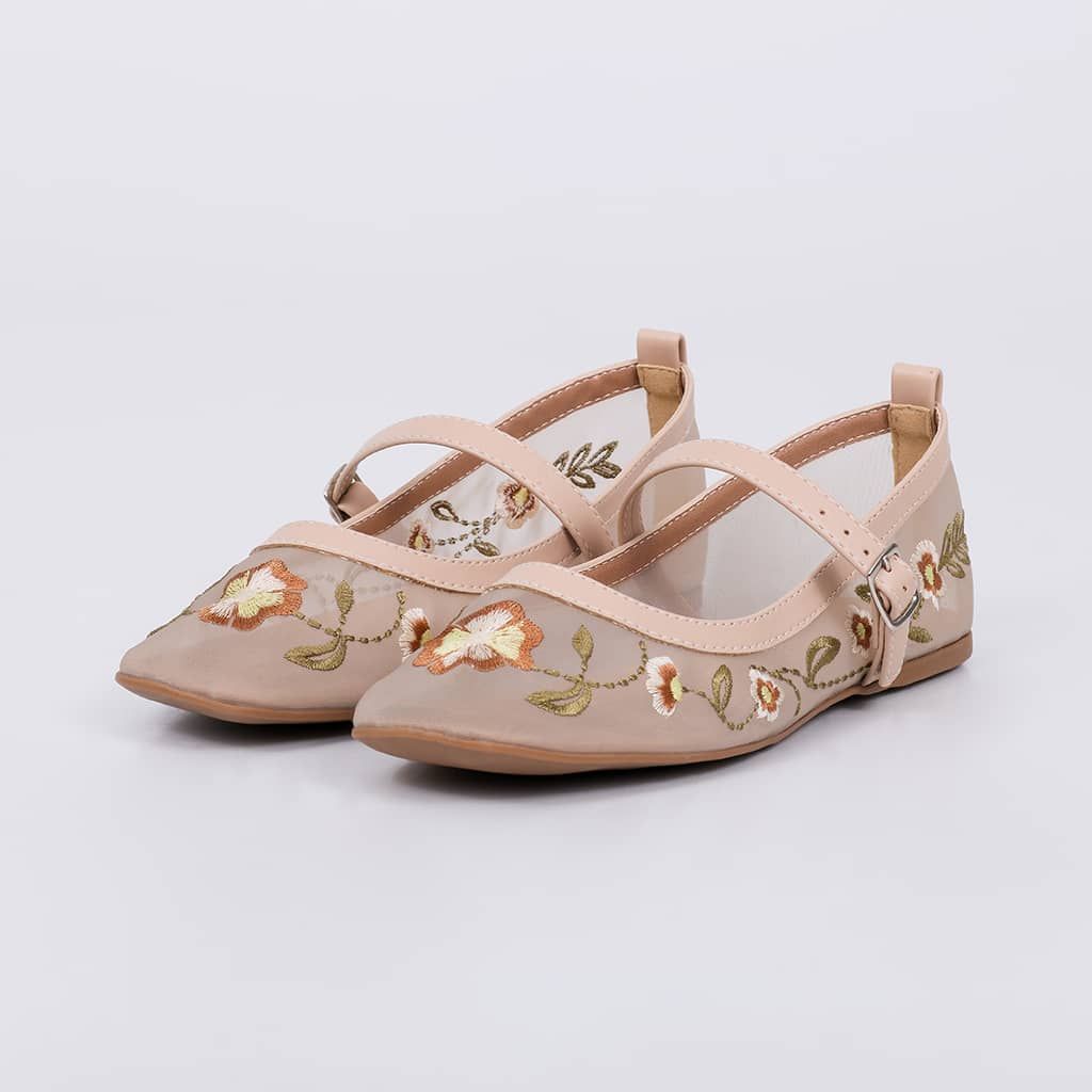Xangai - Embroidered Mesh Ballet
