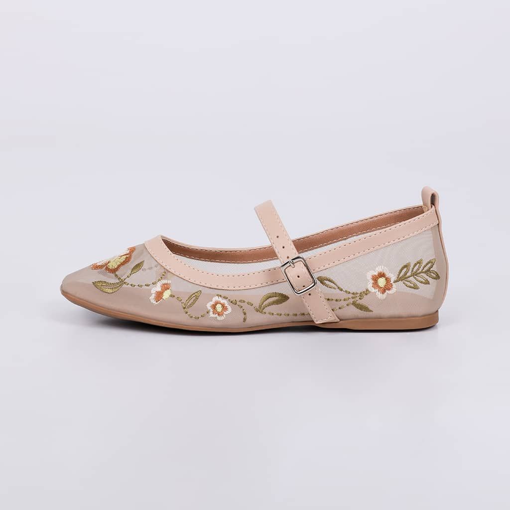 Xangai - Embroidered Mesh Ballet