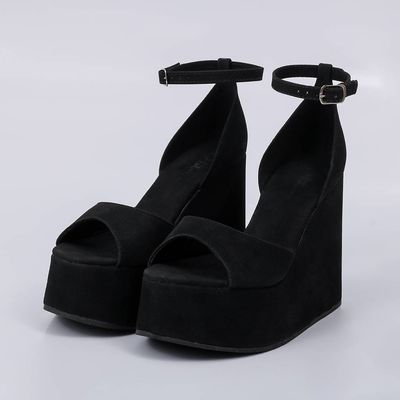 Tulum - Suede Wedge Sandal