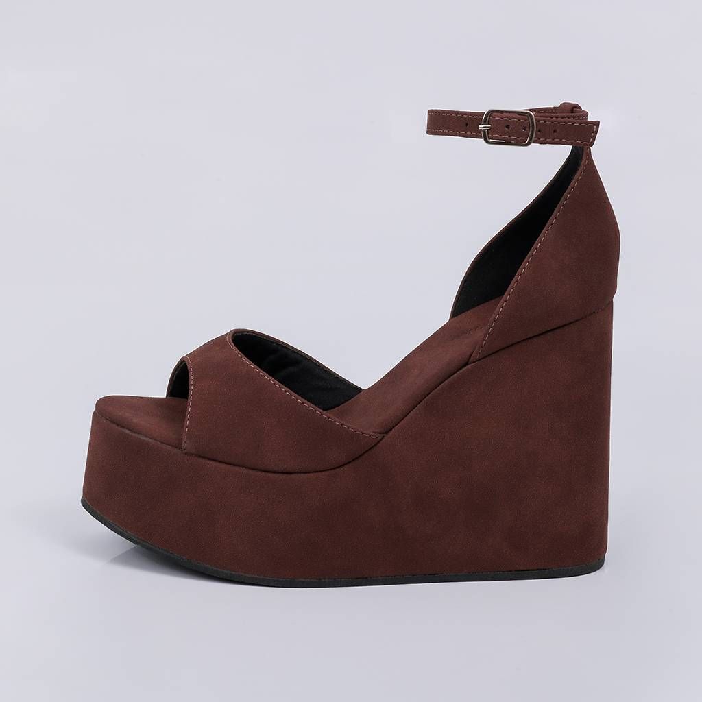 Tulum - Suede Wedge Sandal
