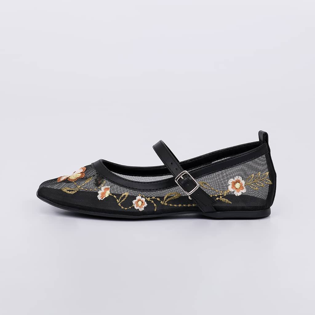Xangai - Embroidered Mesh Ballet