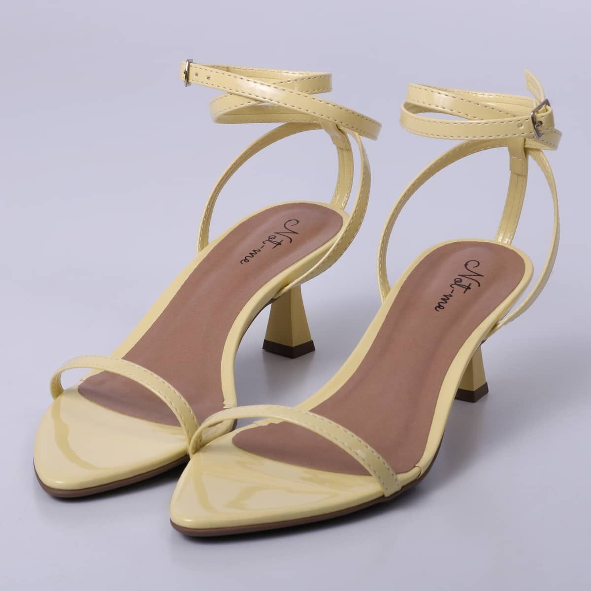 Carmel - Strap Kitten Sandal