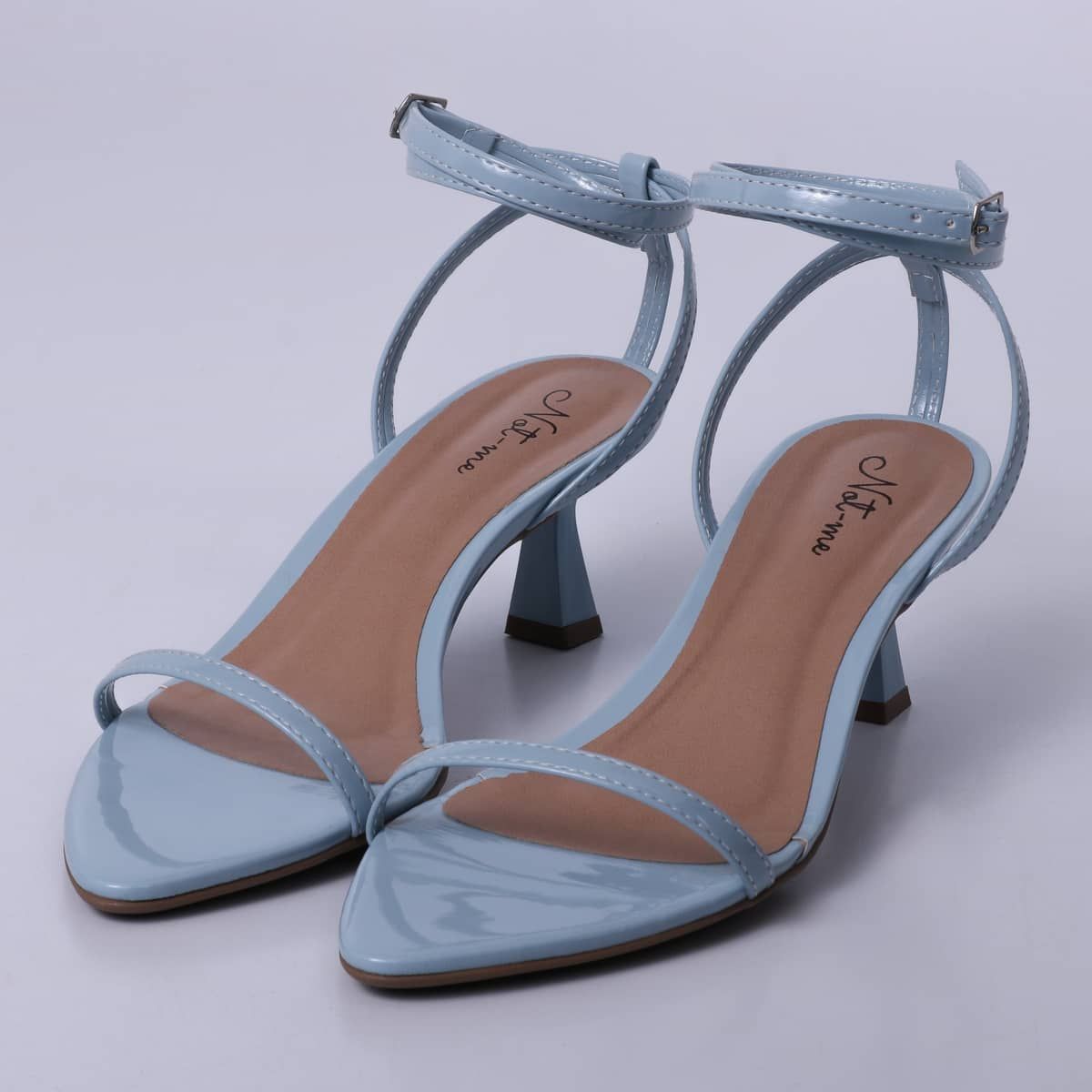 Carmel - Strap Kitten Sandal