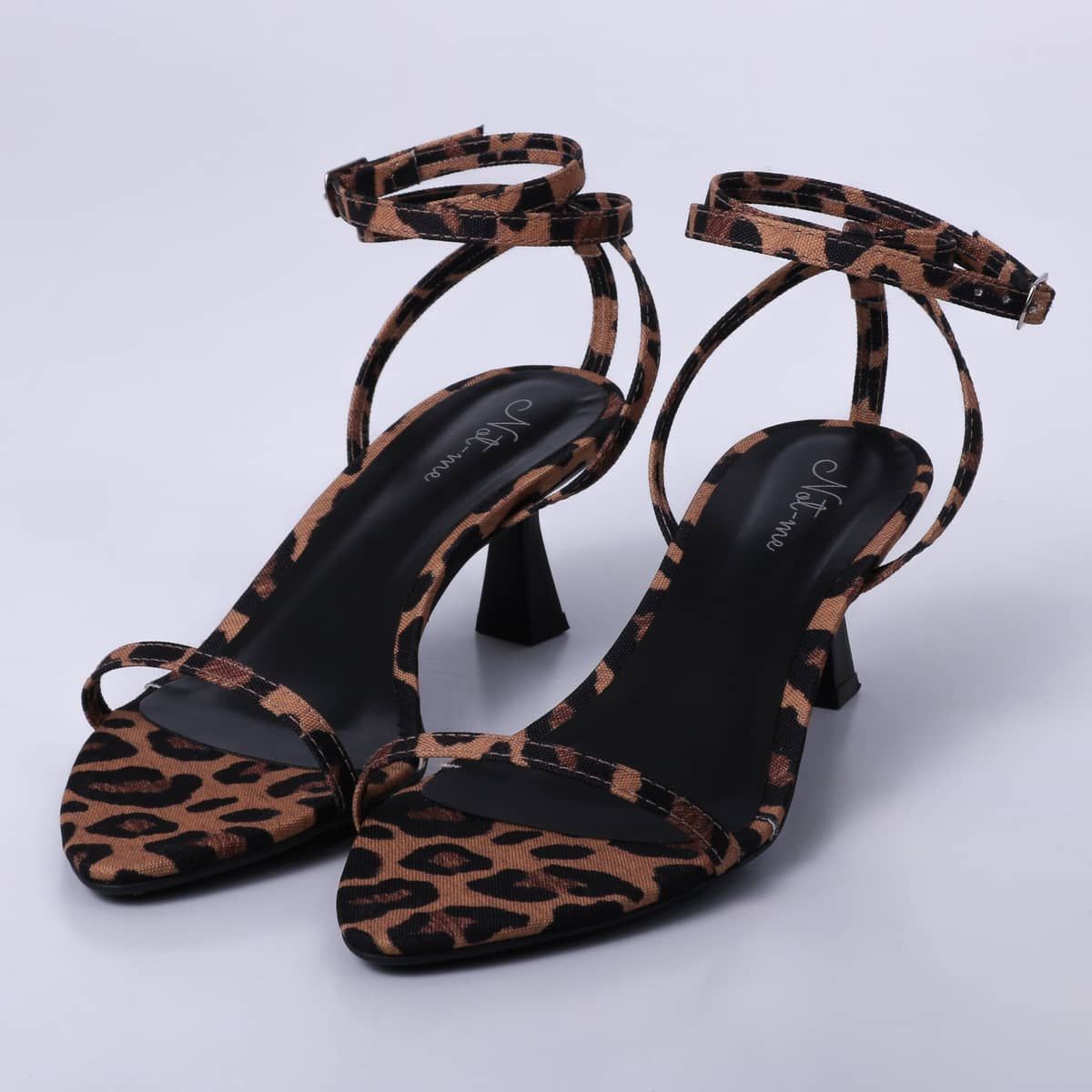 Carmel - Strap Kitten Sandal