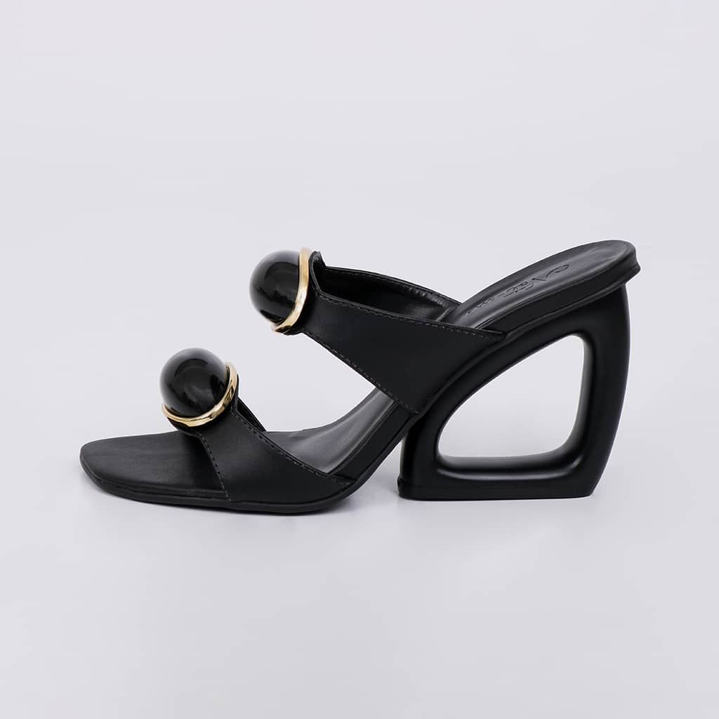 Saara - Sculptural Mule Sandal