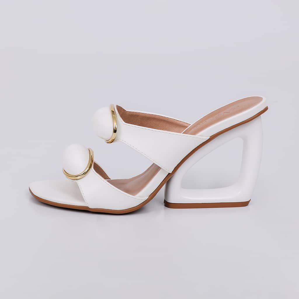 Saara - Sculptural Mule Sandal