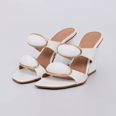 Saara - Sculptural Mule Sandal