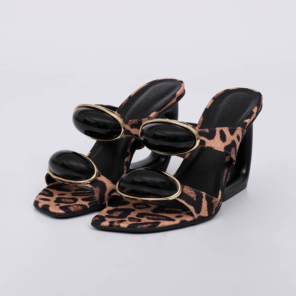 Saara - Sculptural Mule Sandal