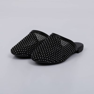 Ariel - Studs Flat Mule