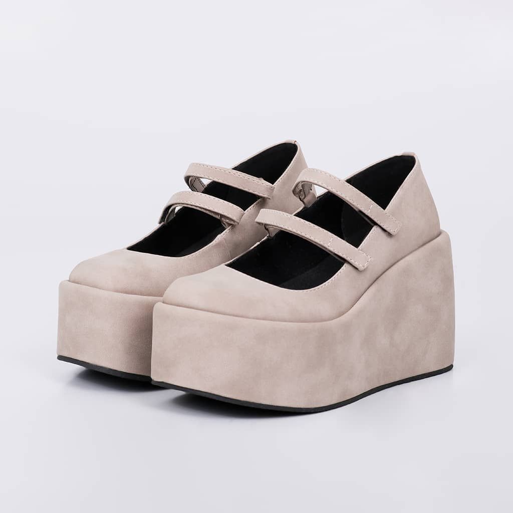 Lolita - Suede Wedge Sandal