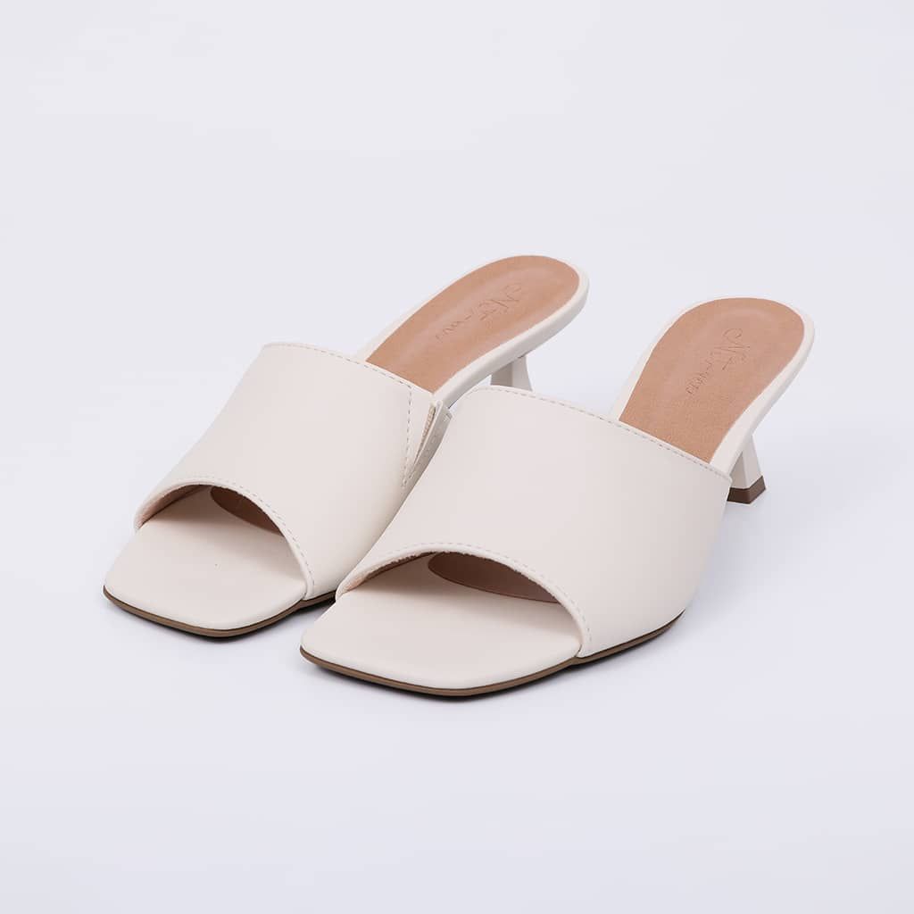Safira - Kitten Mule Sandal