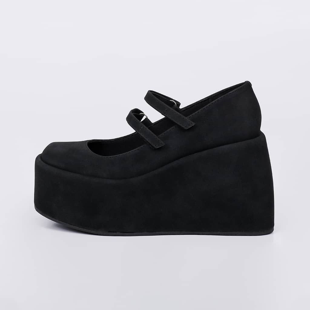 Lolita - Suede Wedge Sandal