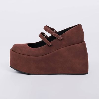 Lolita - Suede Wedge Sandal