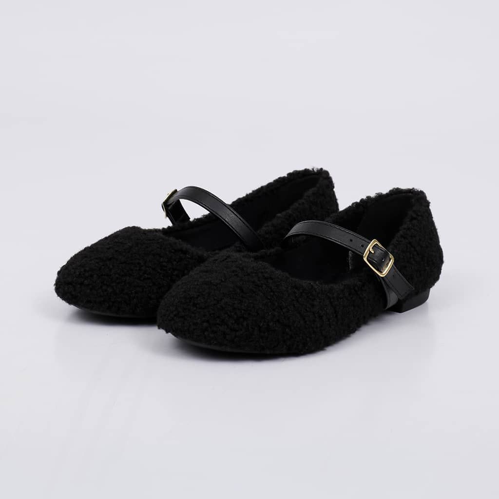 Tedi - Shearling Ballet Flat