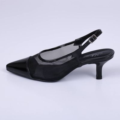 Eve - Mesh Slingback Pump